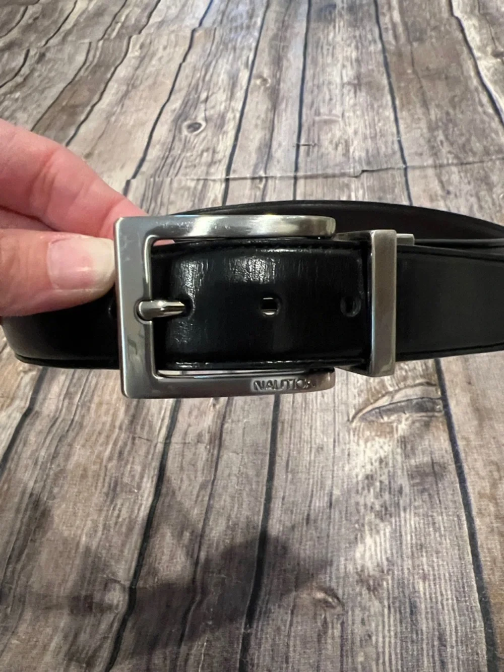 Nautica Boys Belt Black 24/60